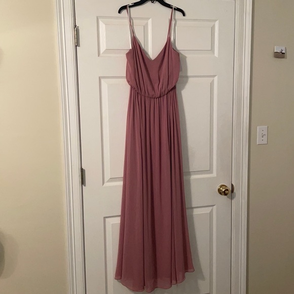 Waters and Waters Lux Chiffon Dress size 8 - Picture 1 of 4